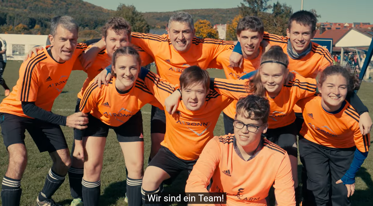 Inklusionsmannschaft des TSV Metten