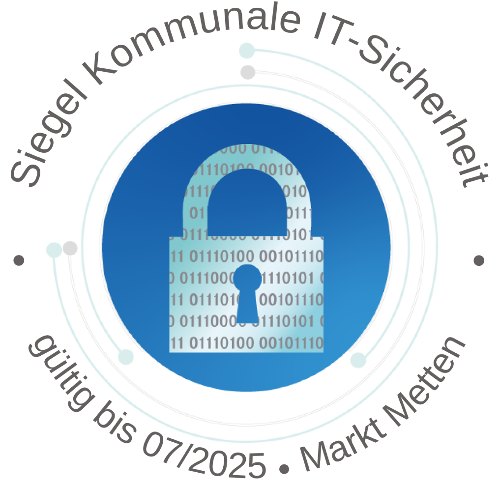 Siegel Kommunale IT-Sicherheit Markt Metten 2023.png